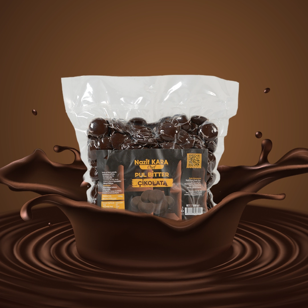 Pul Çikolata Bitter 500 GR