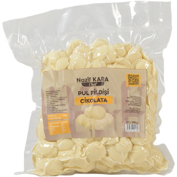 Pul Çikolata Fildişi 500 GR